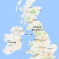 Code Consultation locations as stars on a UK map