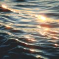 Image of light reflections on water