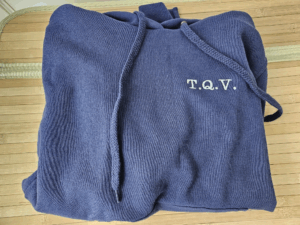 Hoodie with TQV logo 