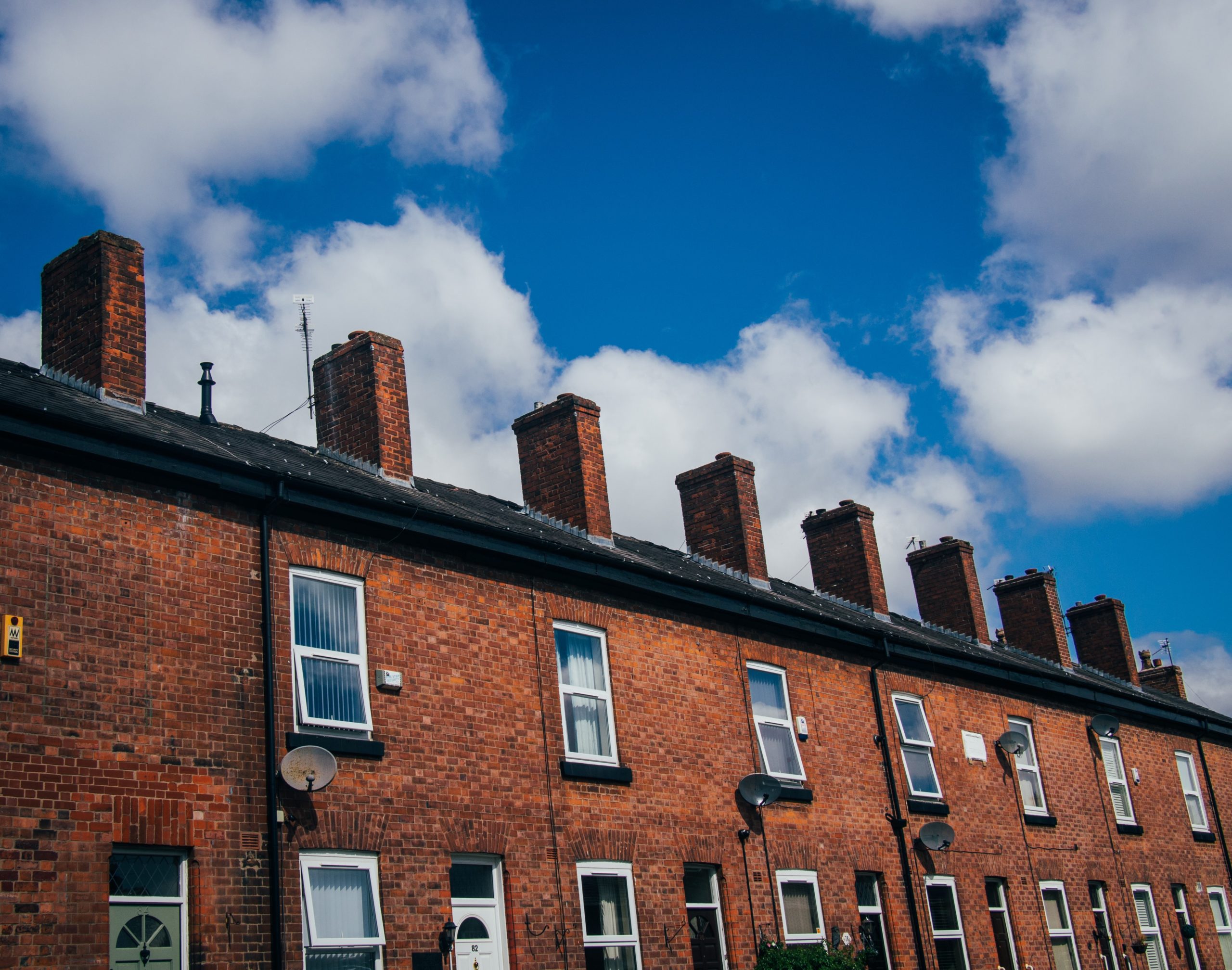 A row of houses