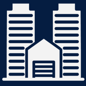 three_buildings_grey_background