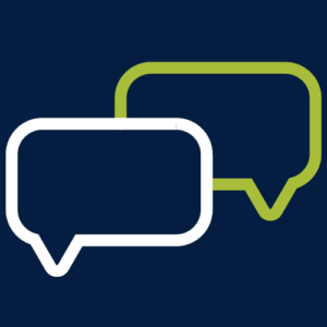 two_speech_bubbles