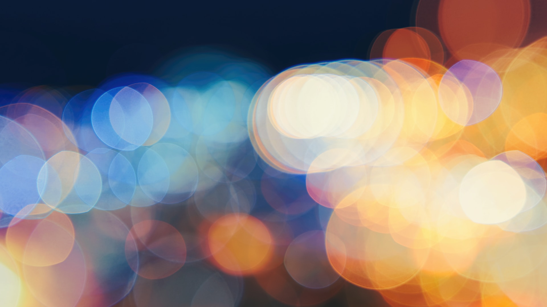 Absract image of blurry lights