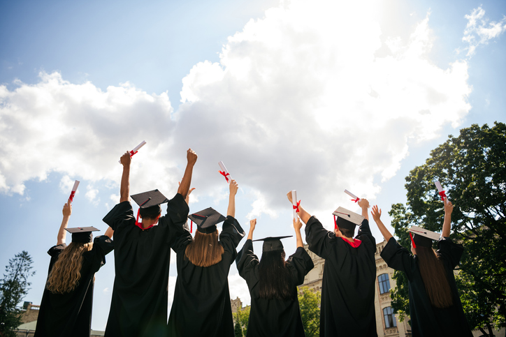 Decorative image of graduation