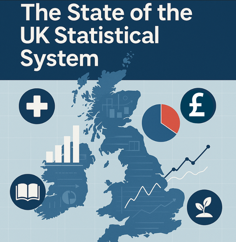 Map of Great Britain overlaid with icons of graphs