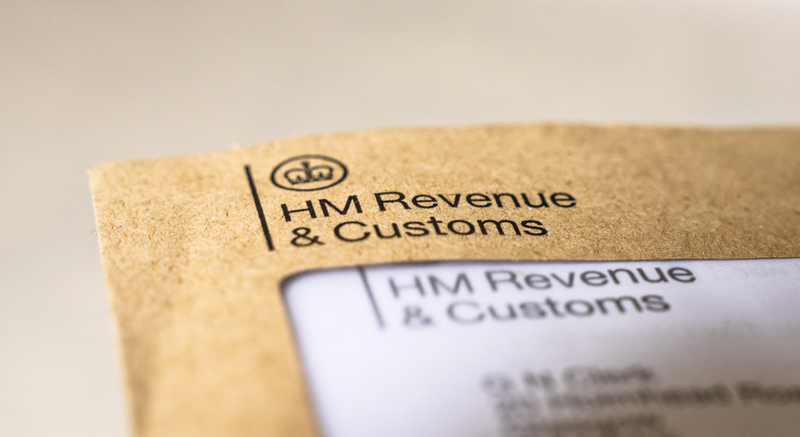 Decorative image. HMRC letter