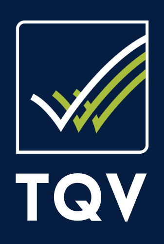 Decorative image of OSR logo and "TQV"
